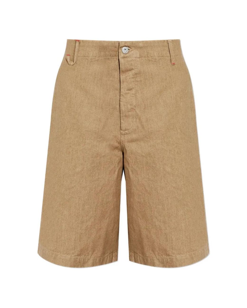 Pantalones Vaqueros Cortos Con Botones Jacquemus de hombre de color Natural