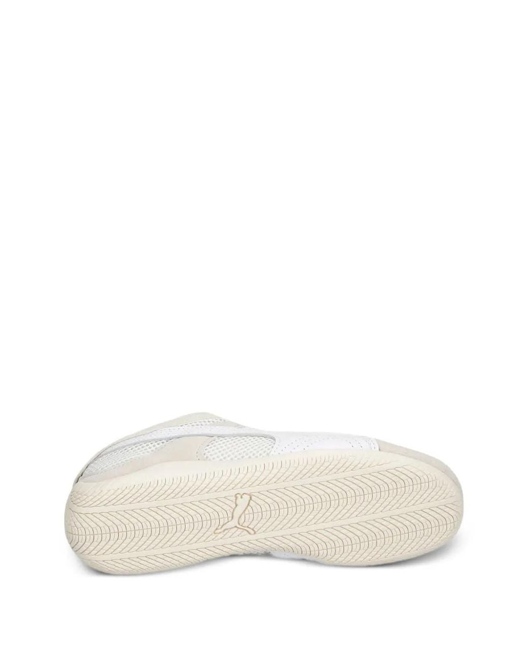 PUMA White Baskets Speedcat Go À Empiècements