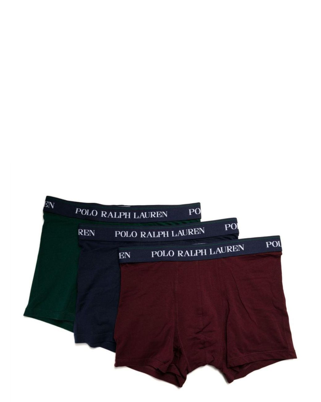 Polo Ralph Lauren Logo-waistband Boxer Pack (pack Of Three) in Purple for  Men | Lyst