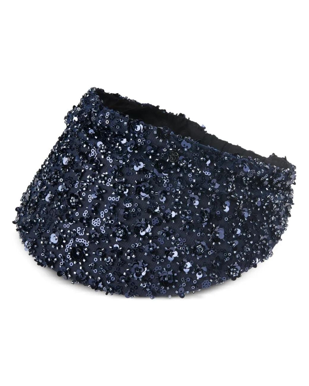 Maison Michel Blue Soft Patty Vizor