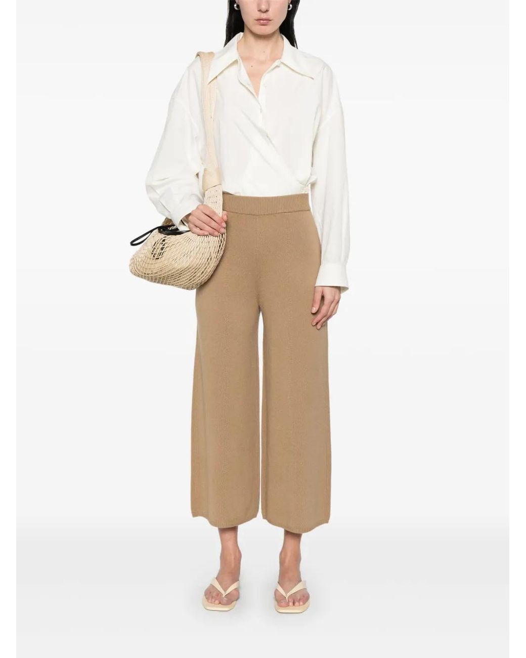 Joseph Natural Wool Trousers