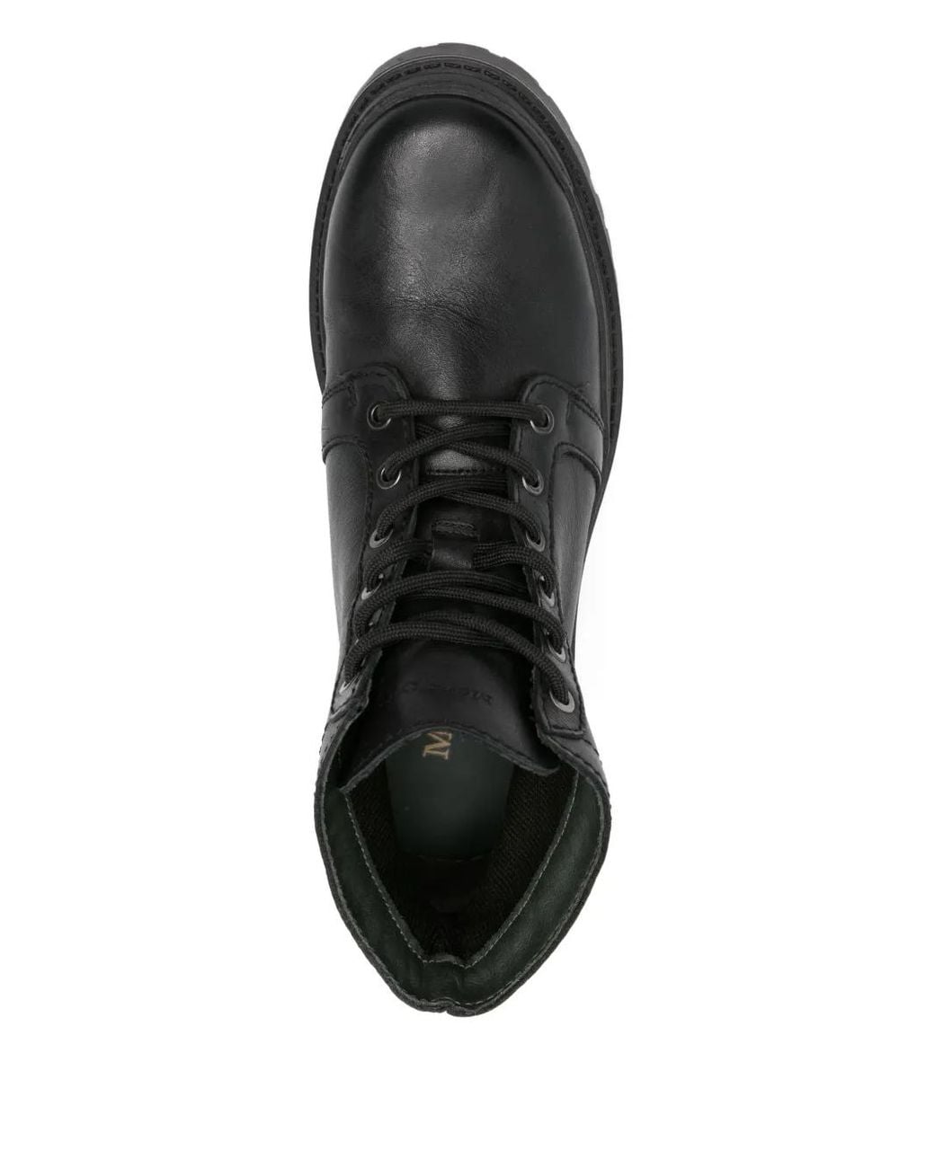 Marc O' Polo Black 55Mm Lace-Up Leather Boots for men
