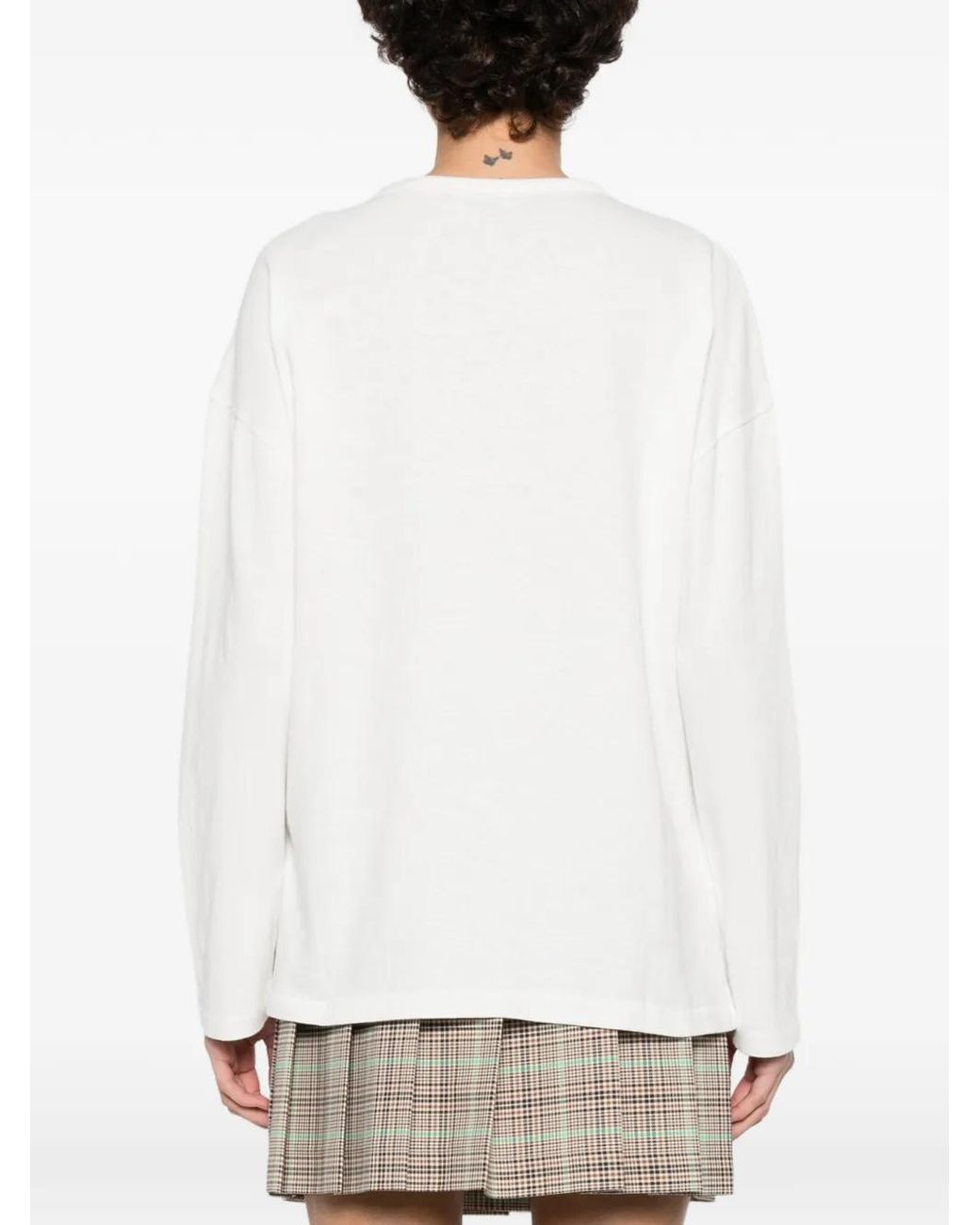 KENZO White Graphic-Print T-Shirt