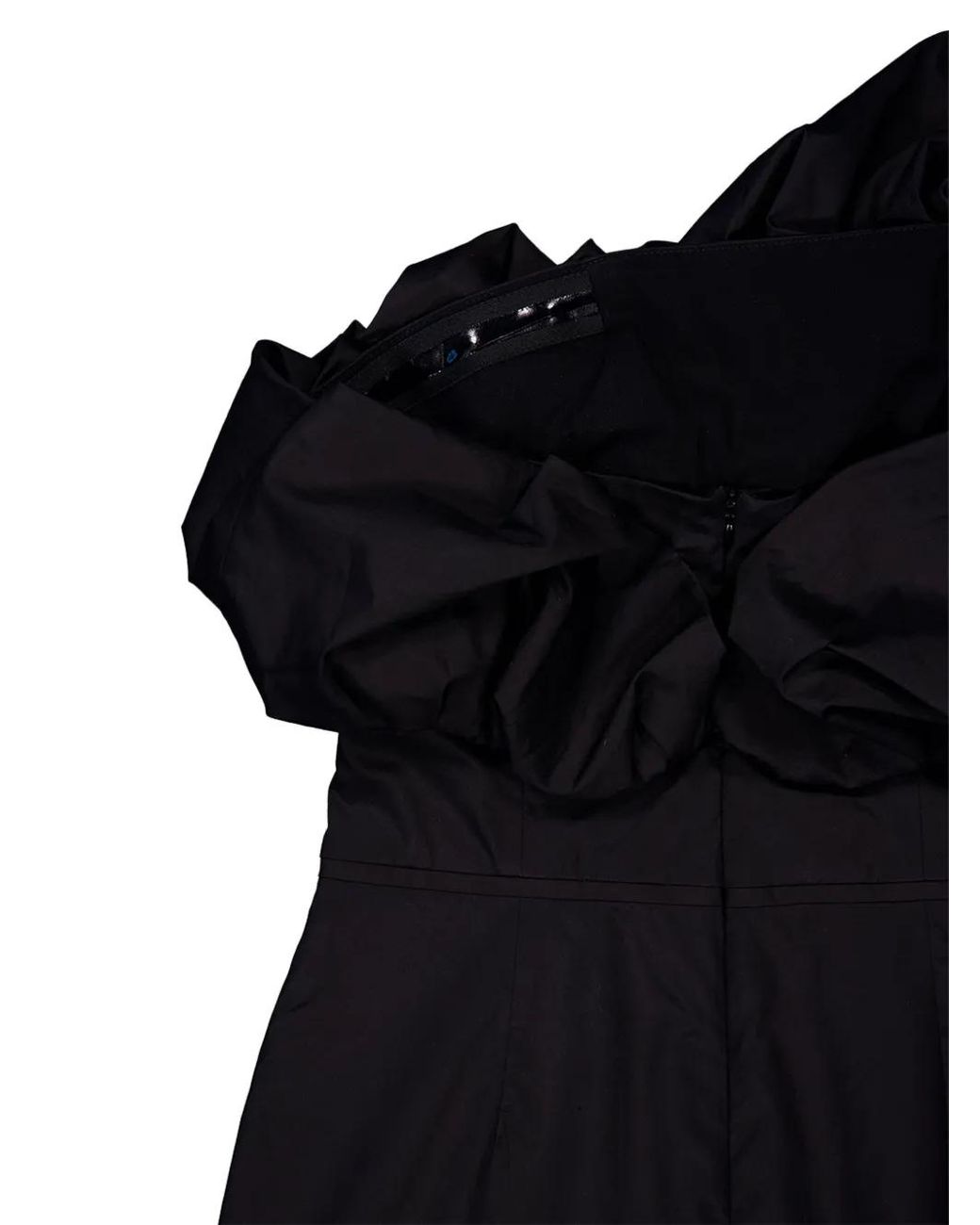 Johanna Ortiz Black Noche Habanera Maxi Dress