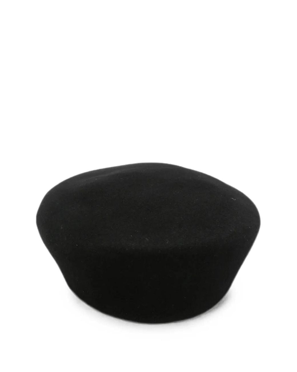 Ruslan Baginskiy Black Logo-Embroidered Beret
