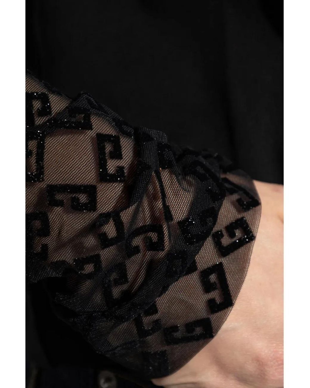 Givenchy Black Two Layer Tshirt