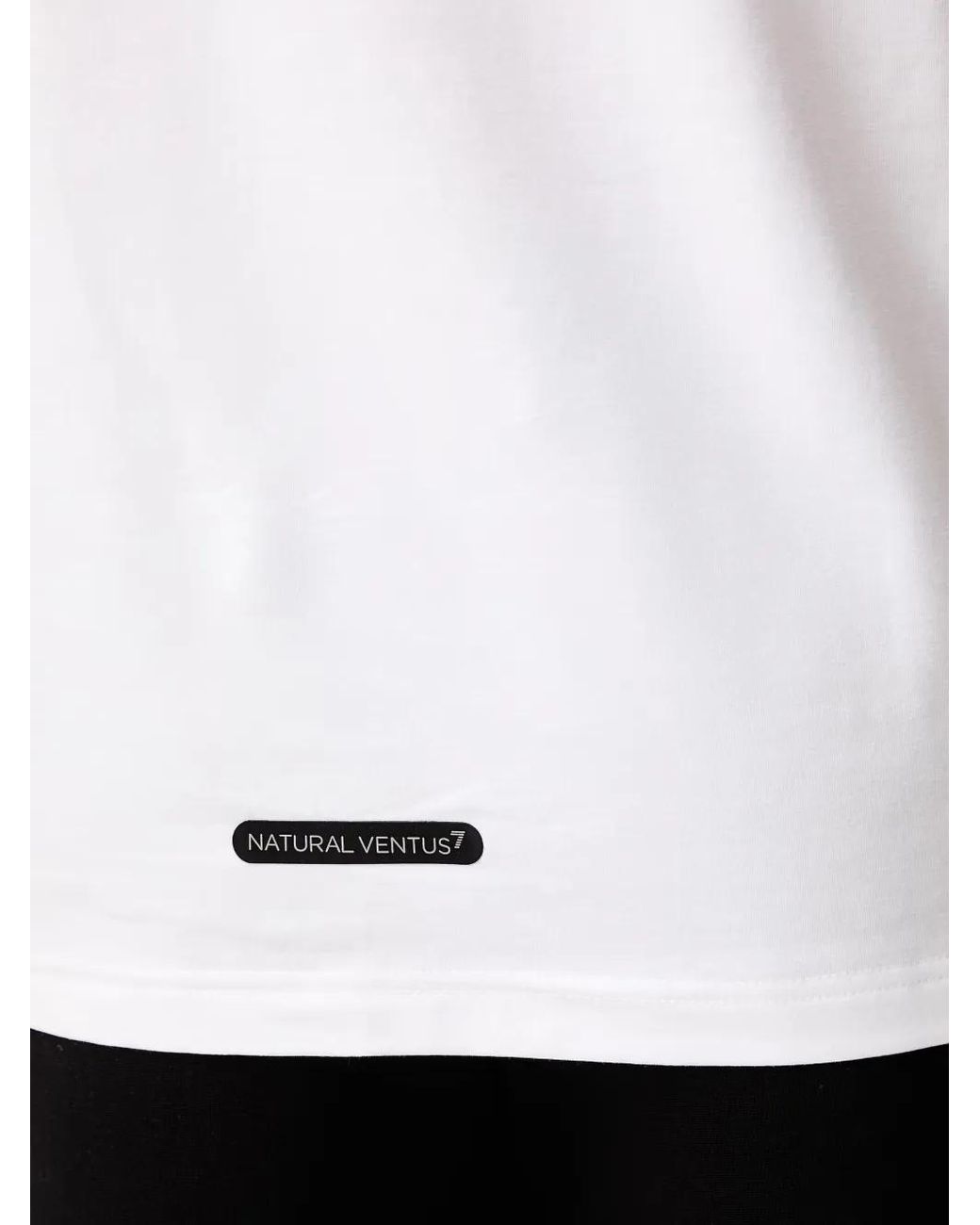 EA7 White Ventus 7 Short-Sleeved T-Shirt for men