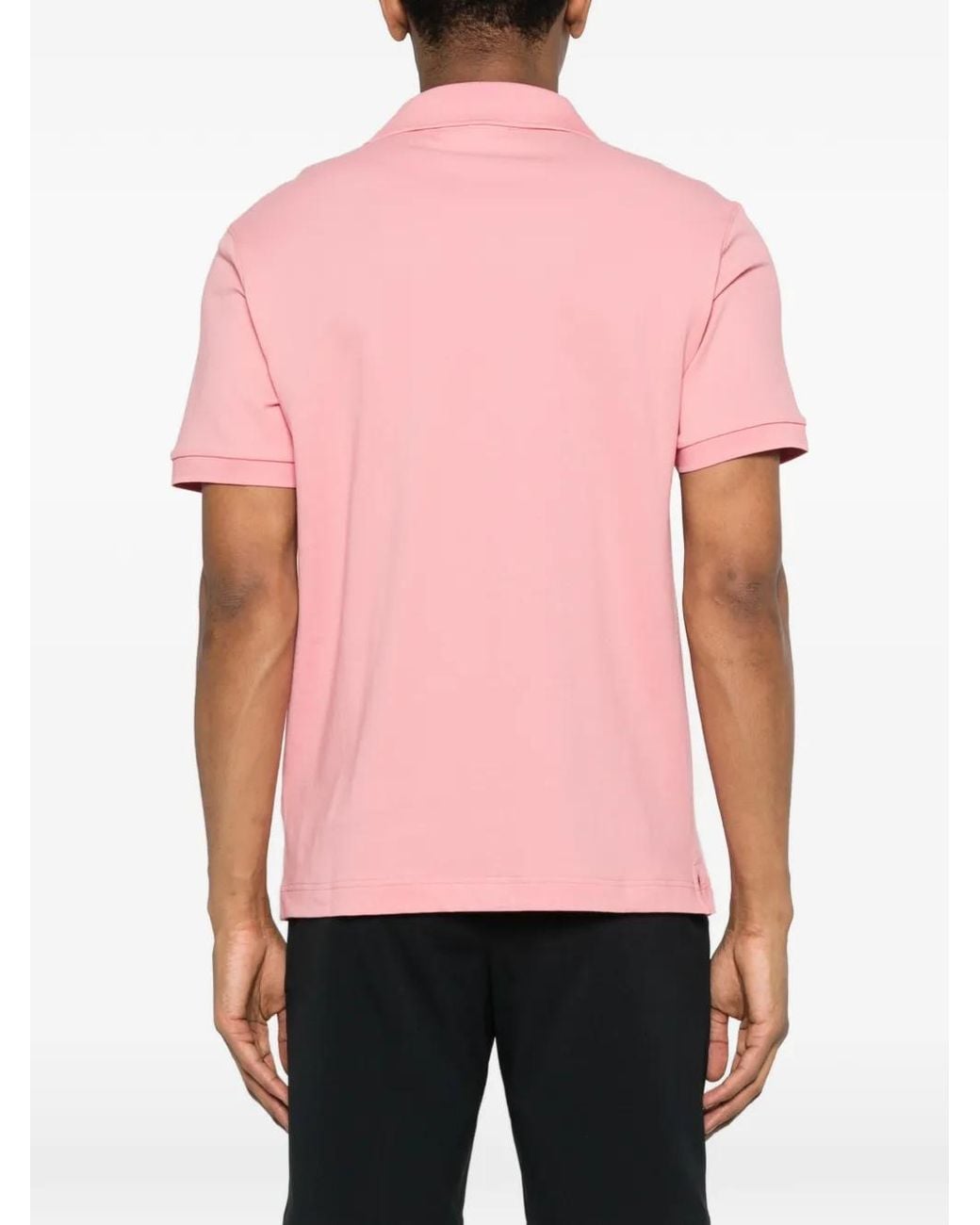 J.Lindeberg Pink Verse Polo Shirt for men