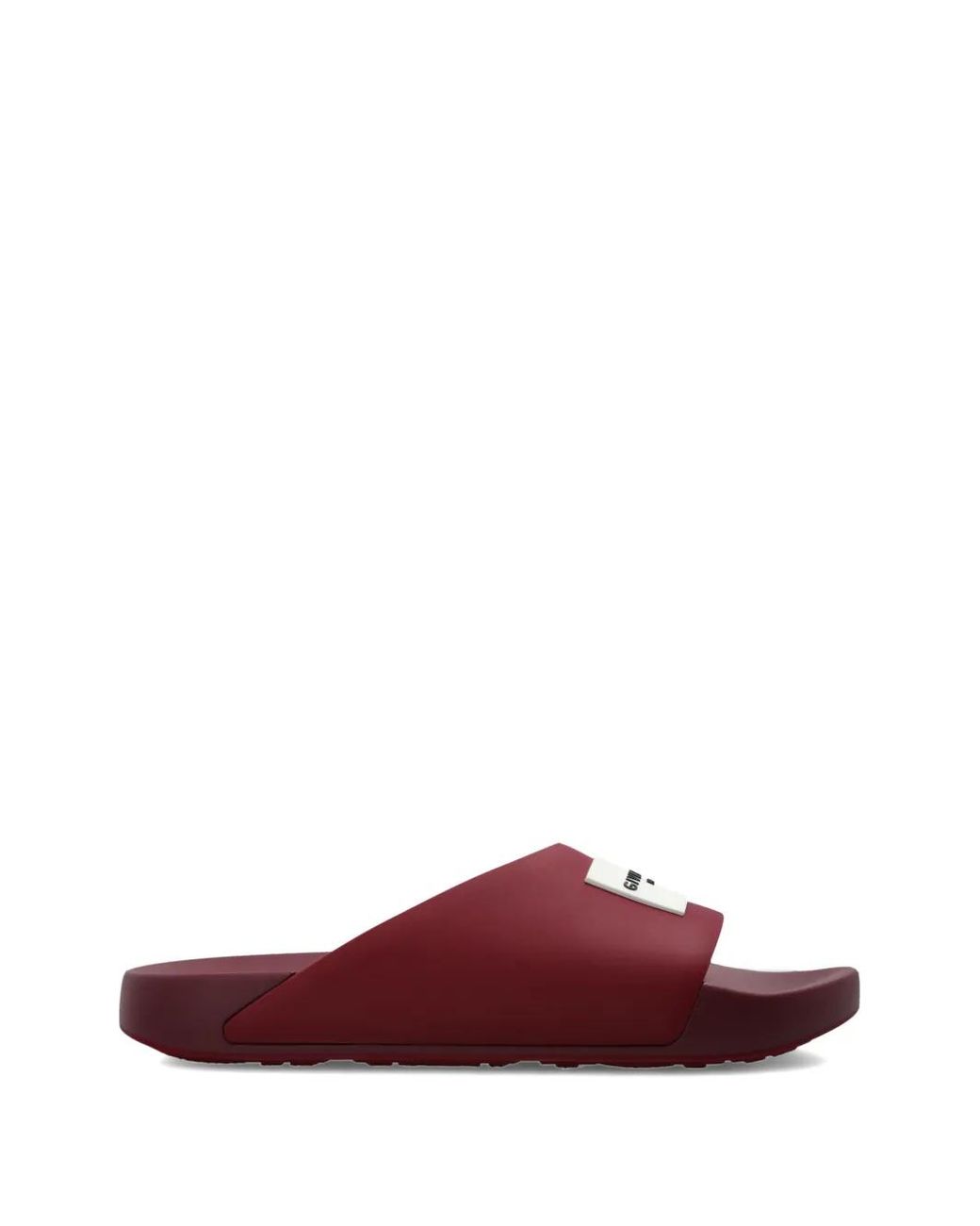 Givenchy Purple Pantoletten Mit Logo-Patch