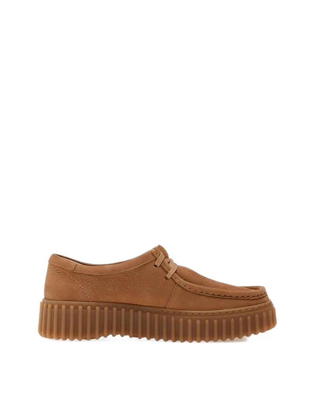 Clarks Brown Torhill Bee Platform Moccasin-Style Sneakers