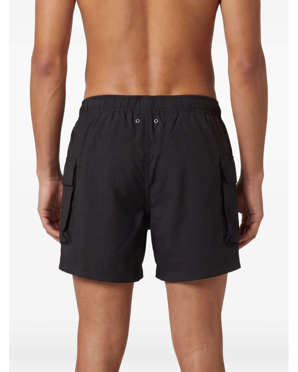 K-Way Black Mellow Swim Shorts for men