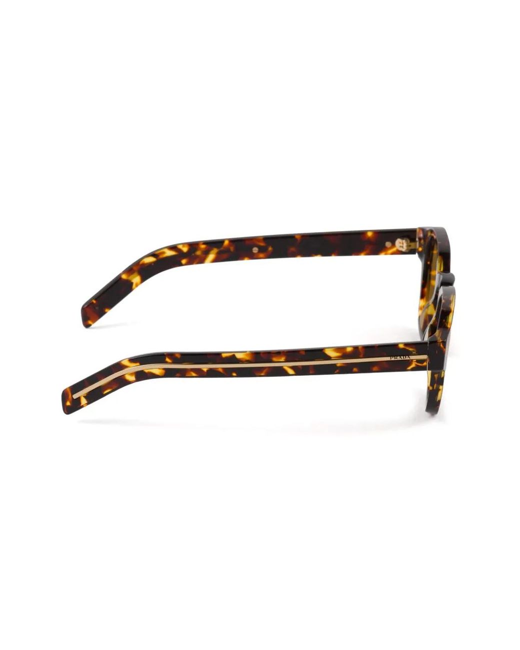 Prada Brown Square-Frame Sunglasses for men