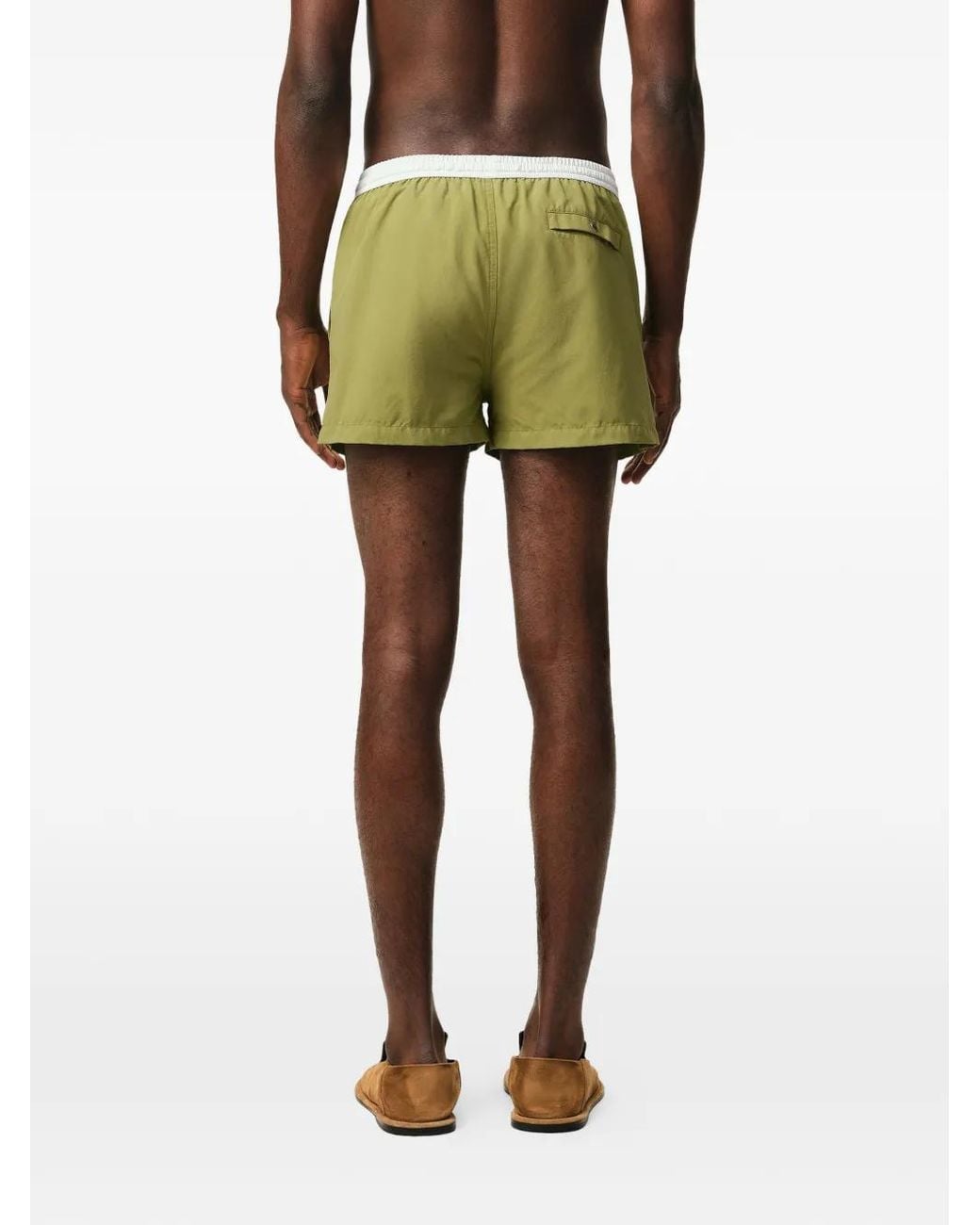 Pantalones cortos de chándal con logo AMI de hombre de color Green