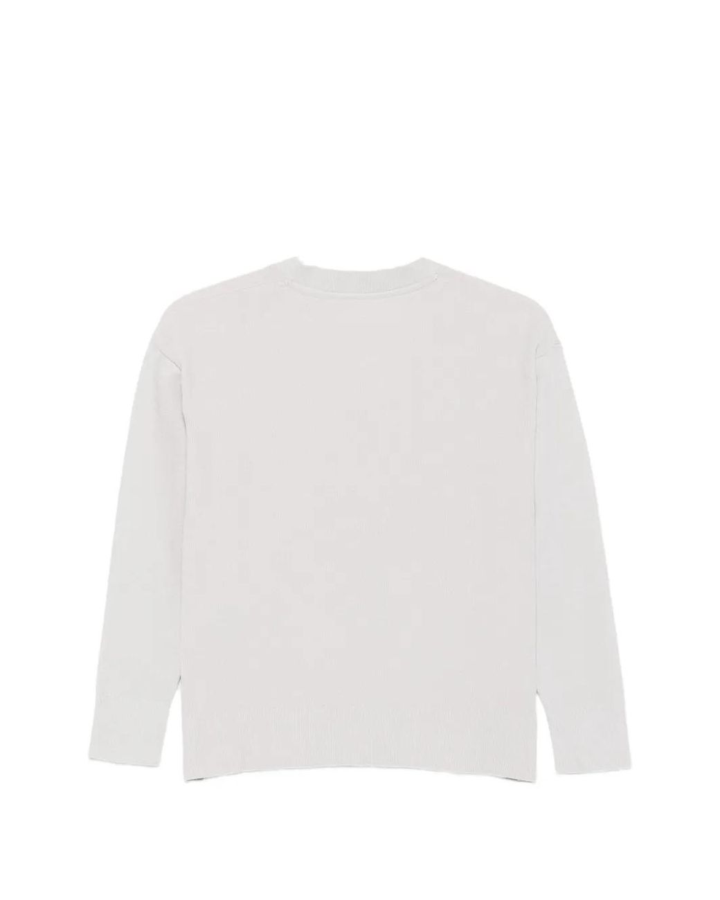 Rrd White V-Neck Sweater