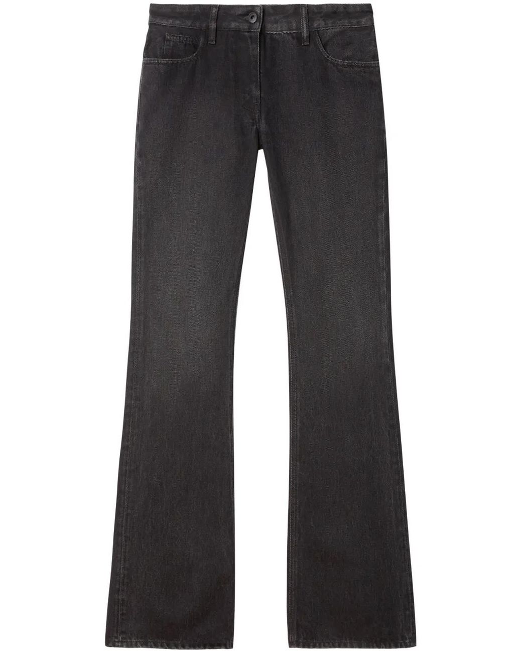 Off-White c/o Virgil Abloh Blue Slim-Leg Flared Jeans