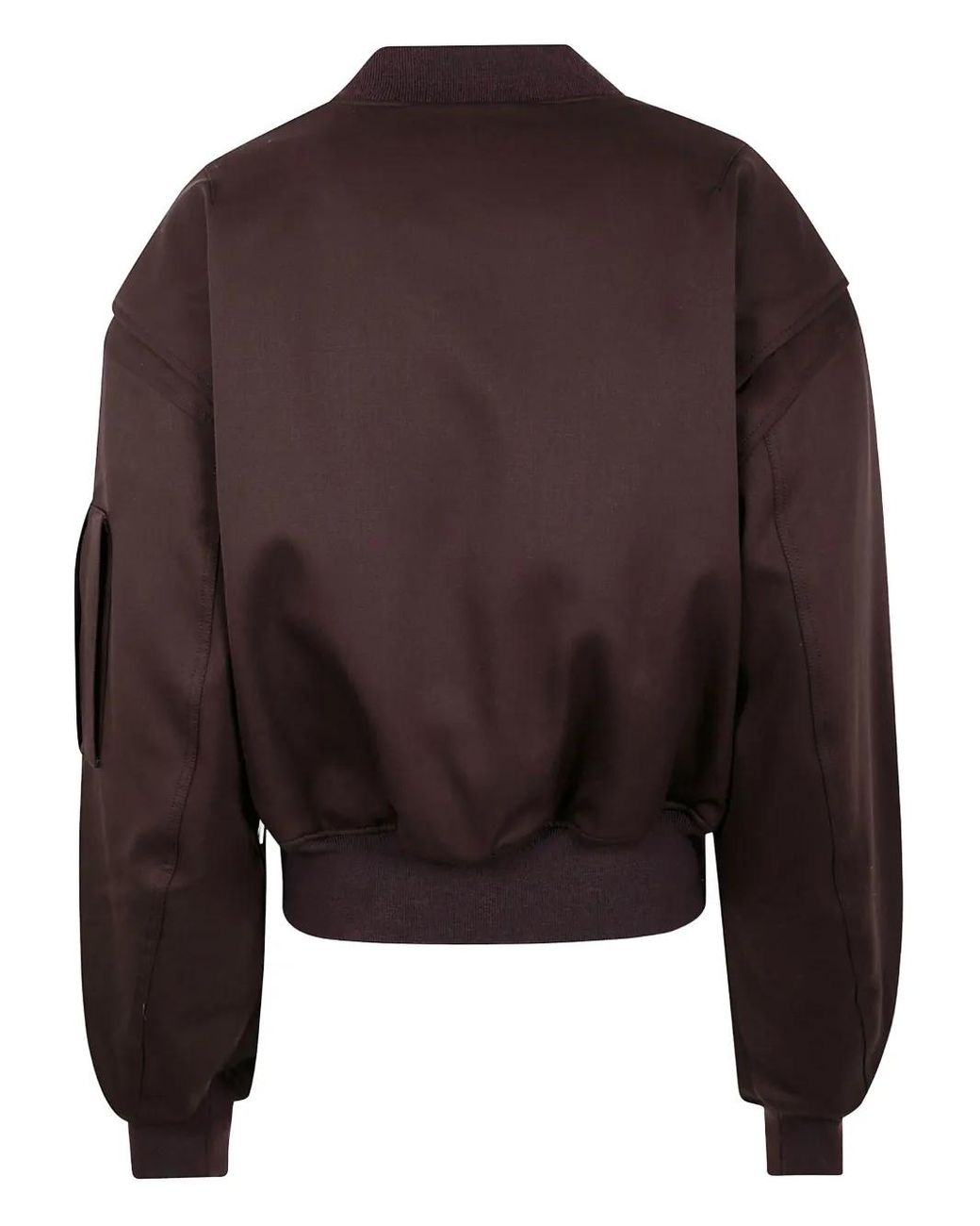 Entire studios Brown Zip-Fastening Bomber Jacket