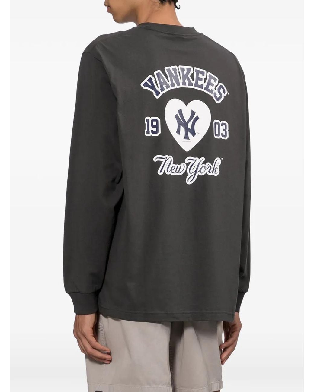 KTZ Black Logo-Print Long-Sleeve T-Shirt for men