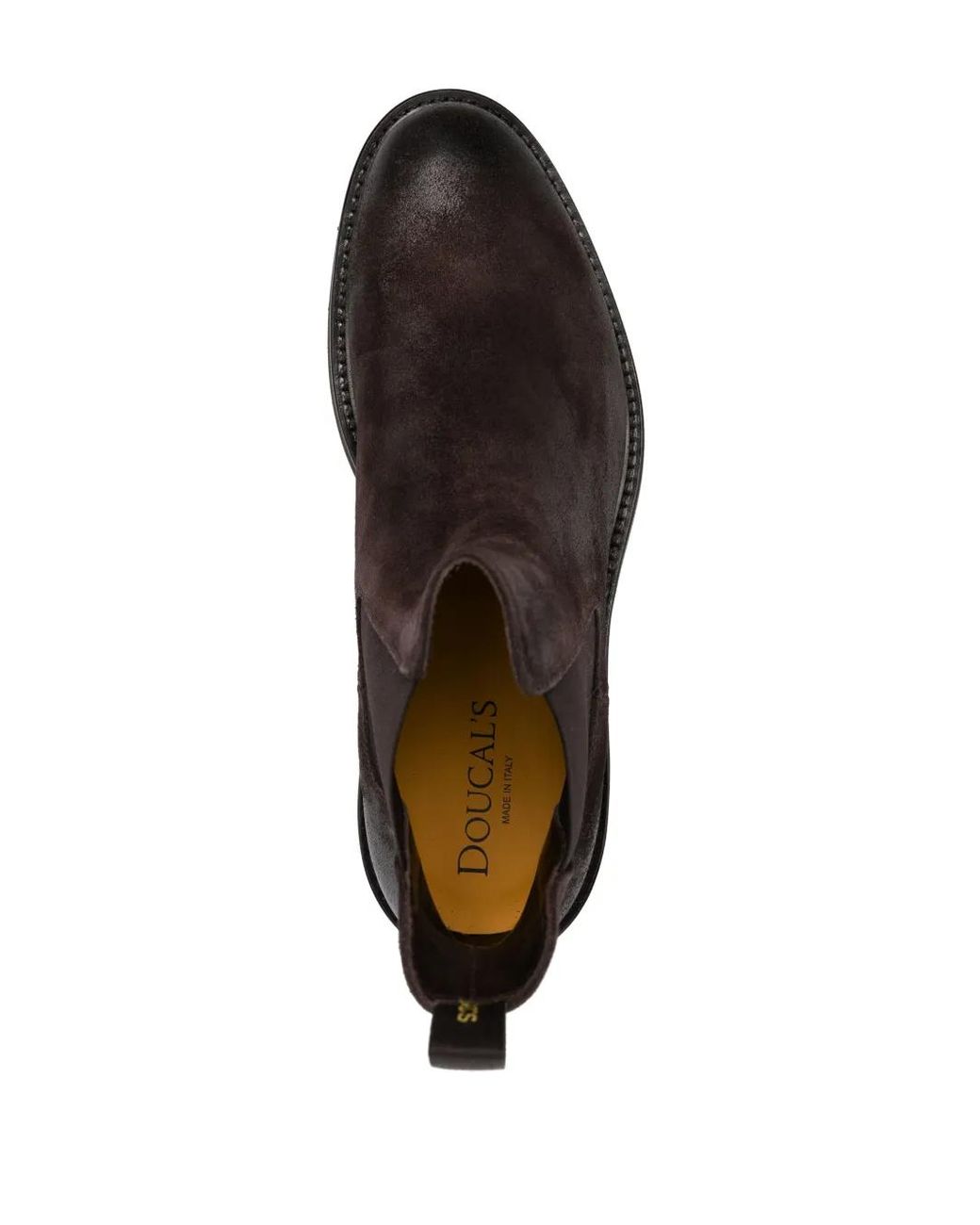 Doucal's Brown Suede Ankle Boots for men