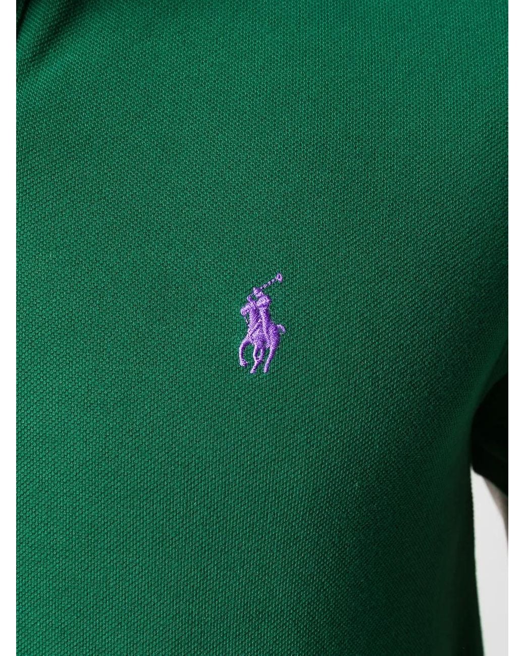 Polo Ralph Lauren Green Polo With Logo for men