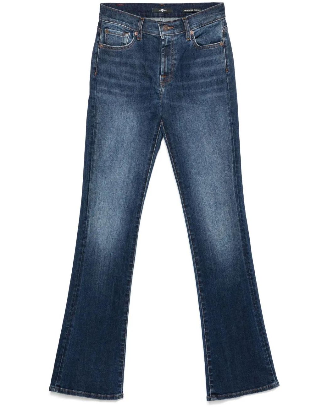 7 For All Mankind Blue Bootcut Jeans
