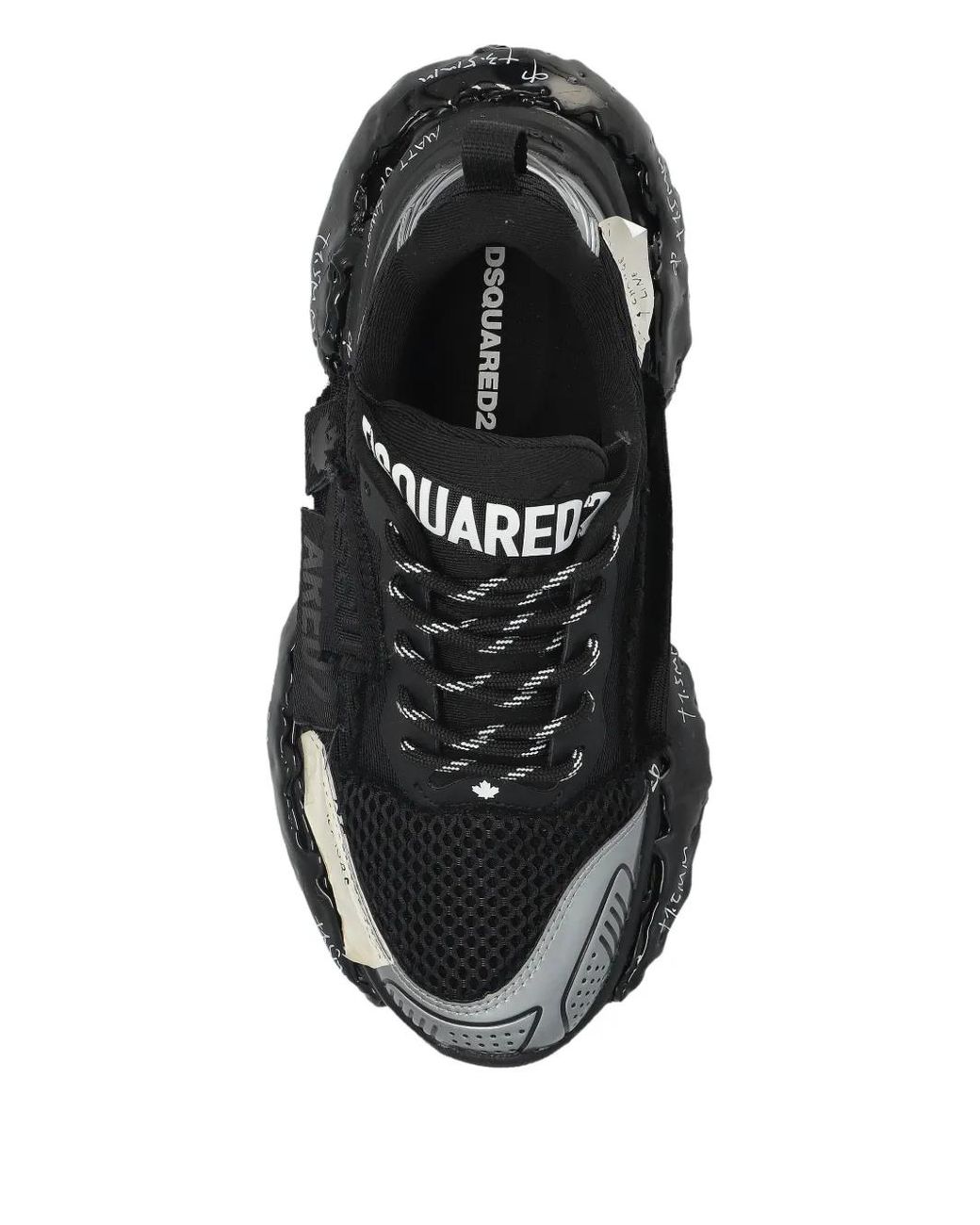 DSquared² Black Faster Sneakers