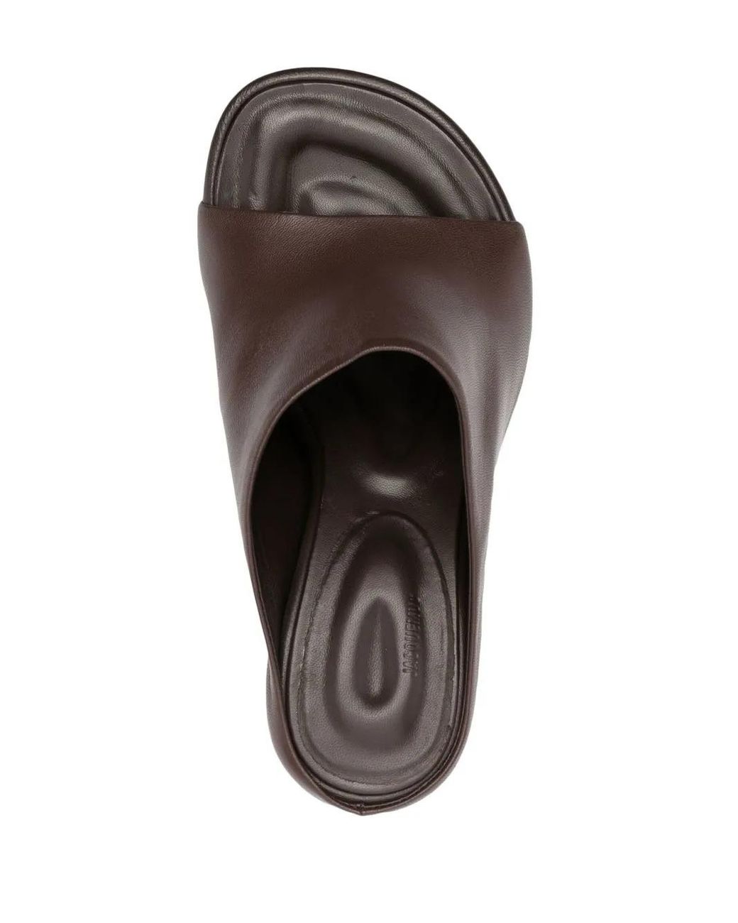 Jacquemus Brown Les Mules Nuvola Leather Mules