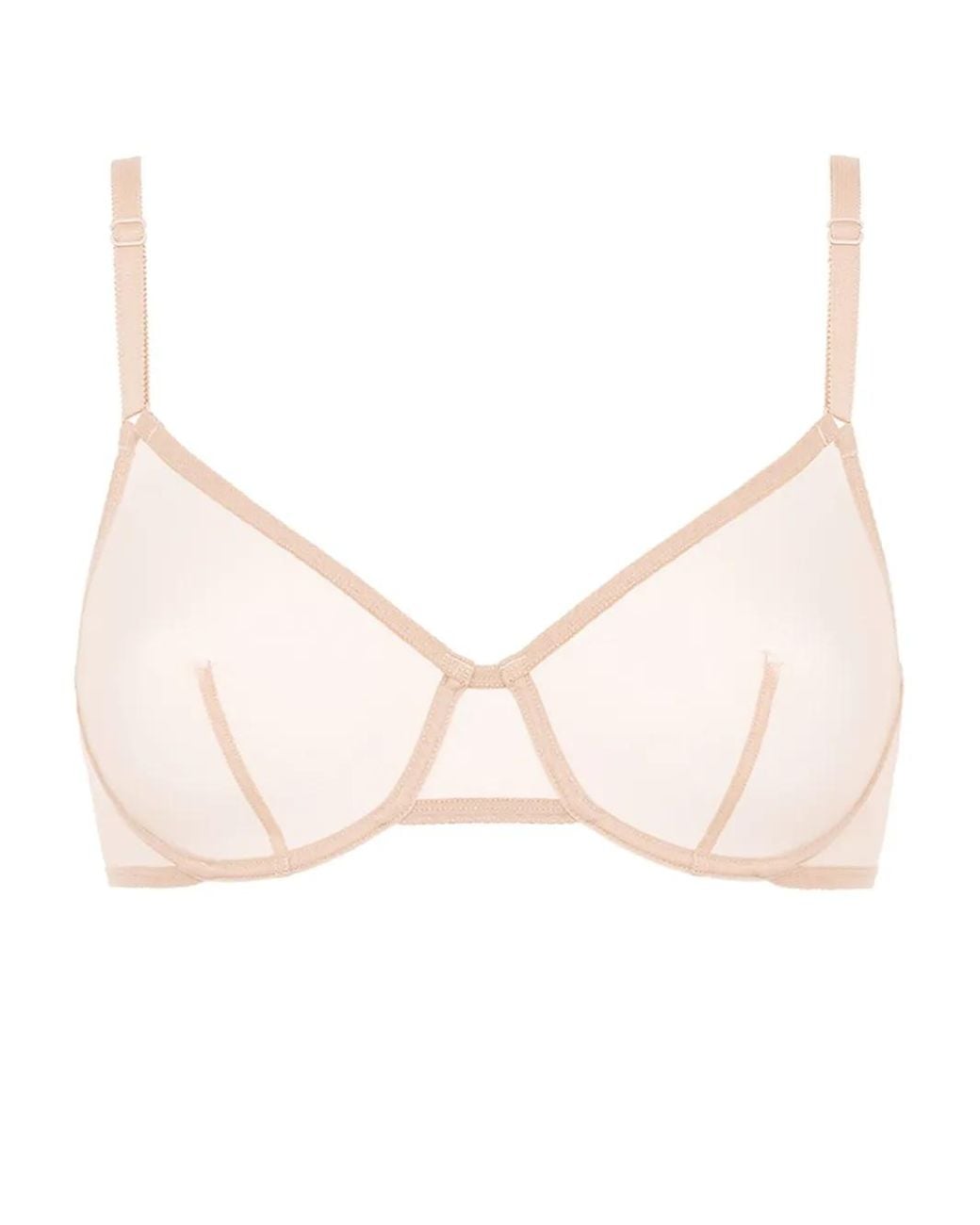 Eres Polyamide/Spandex/Elastane in het Natural