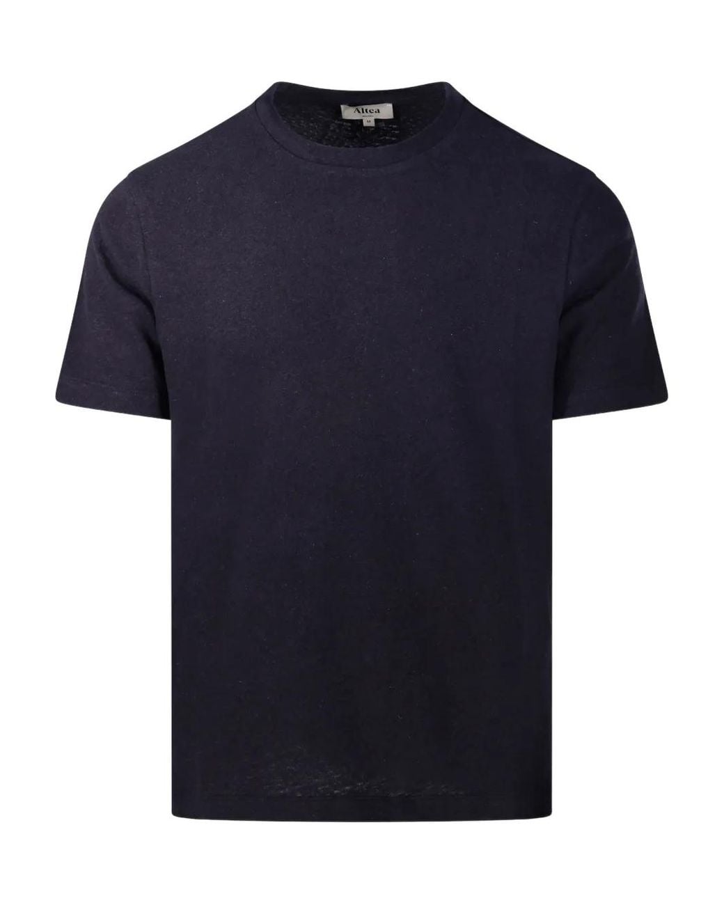 Altea Blue Crew-Neck T-Shirt for men
