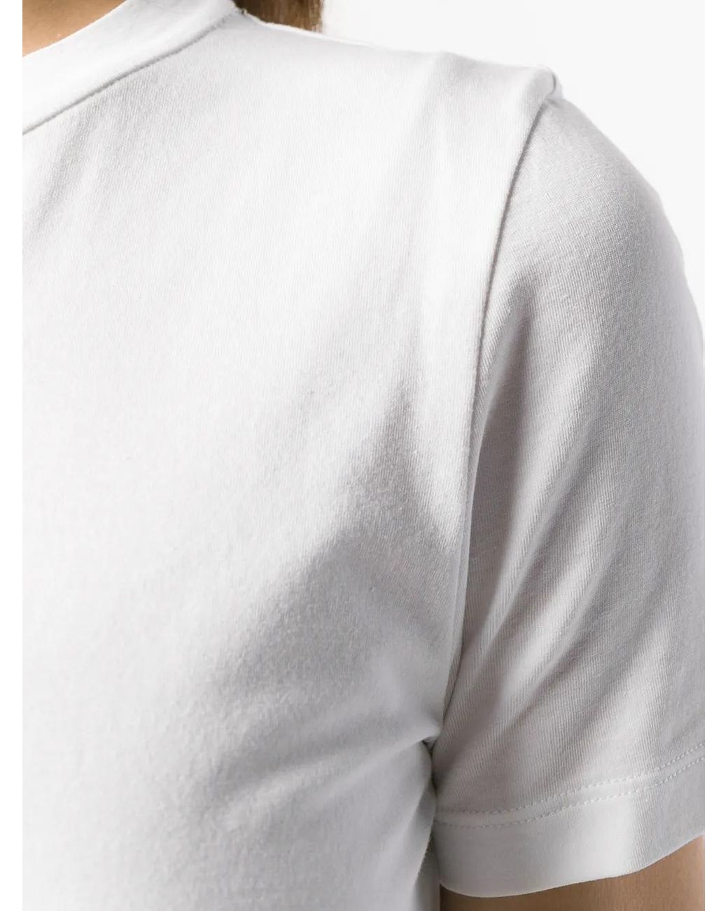 Brunello Cucinelli Basic T-Shirt in het White