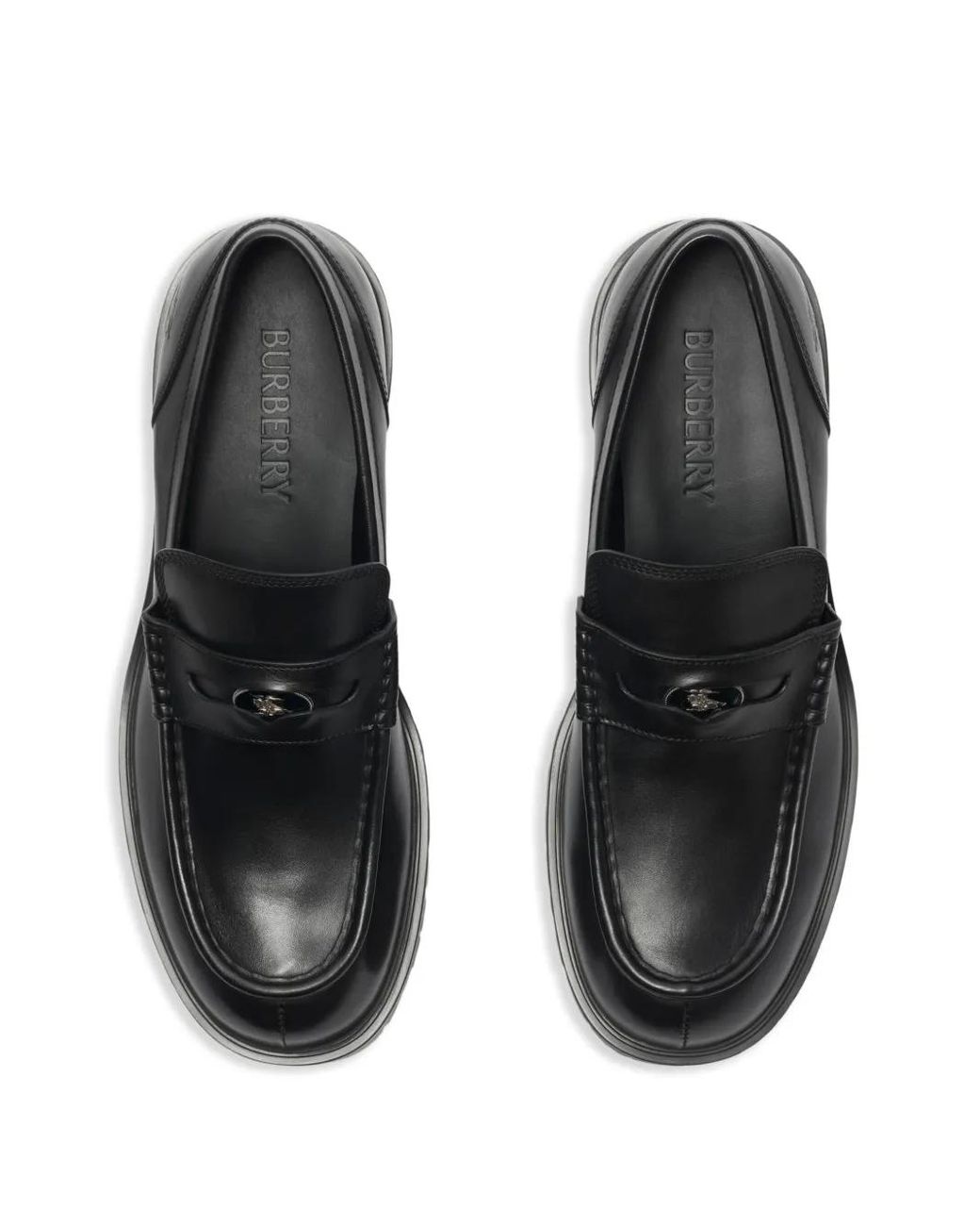 Burberry Black Rogue Loafers for men