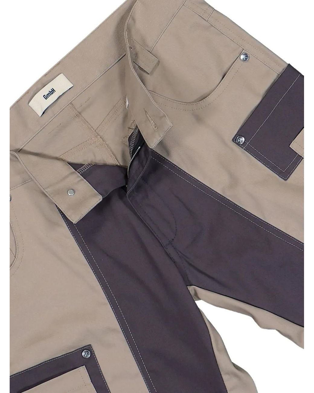 GmbH Cargohose Mit Knie-Patch in Gray für Herren