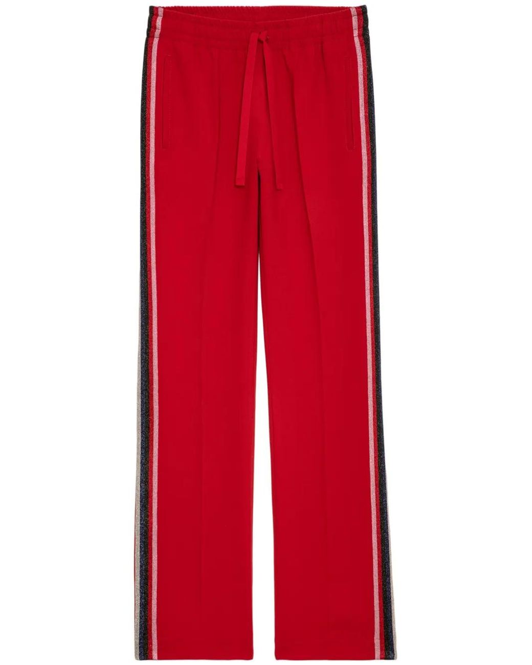 Zadig & Voltaire Red Pomy Trousers