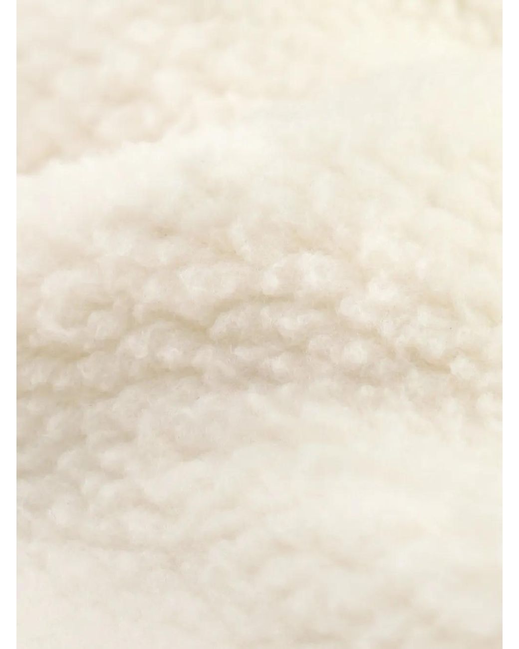 Sporty & Rich White Logo-Patch Fleece Jumper