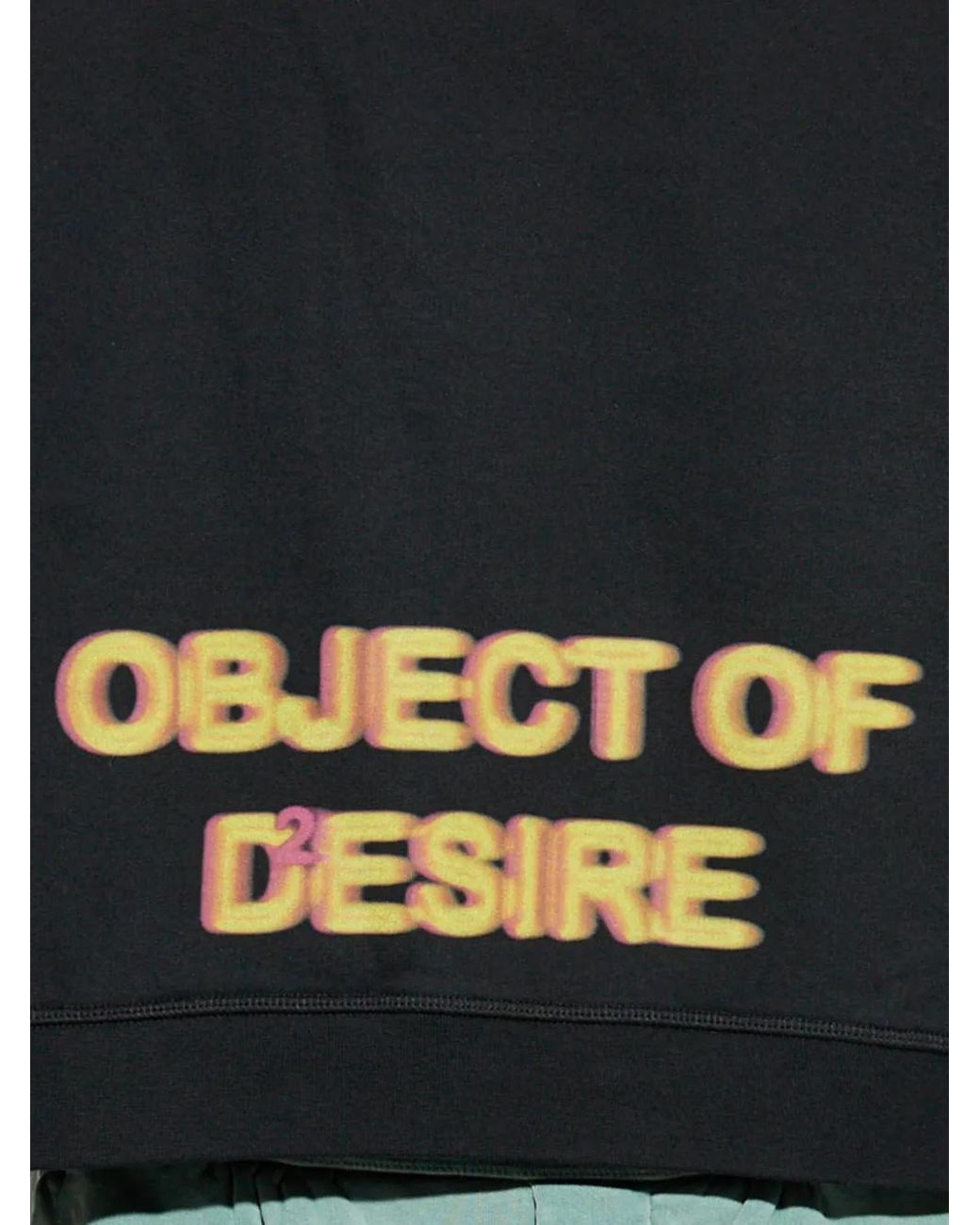 DSquared² Black Sweatshirt With Logo for men