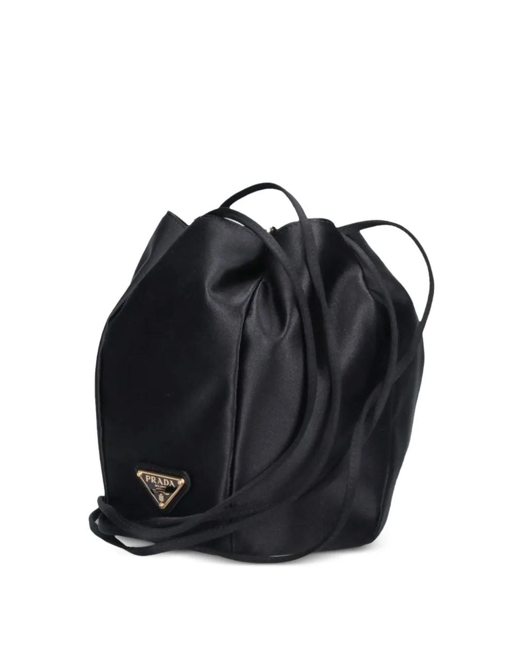 Borsa A Secchiello Mini di Prada in Black