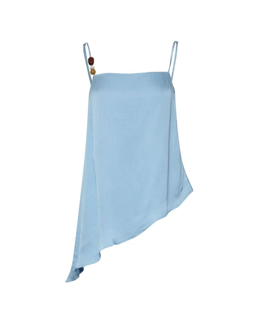 Baobab Blue Noa Bead-Embellished Tank Top