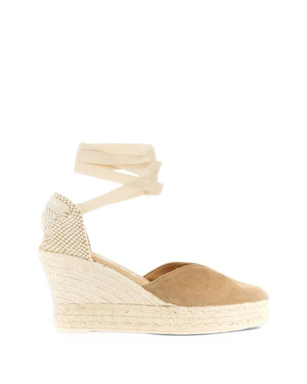 Manebí Natural Hamptons Wedge Espadrilles