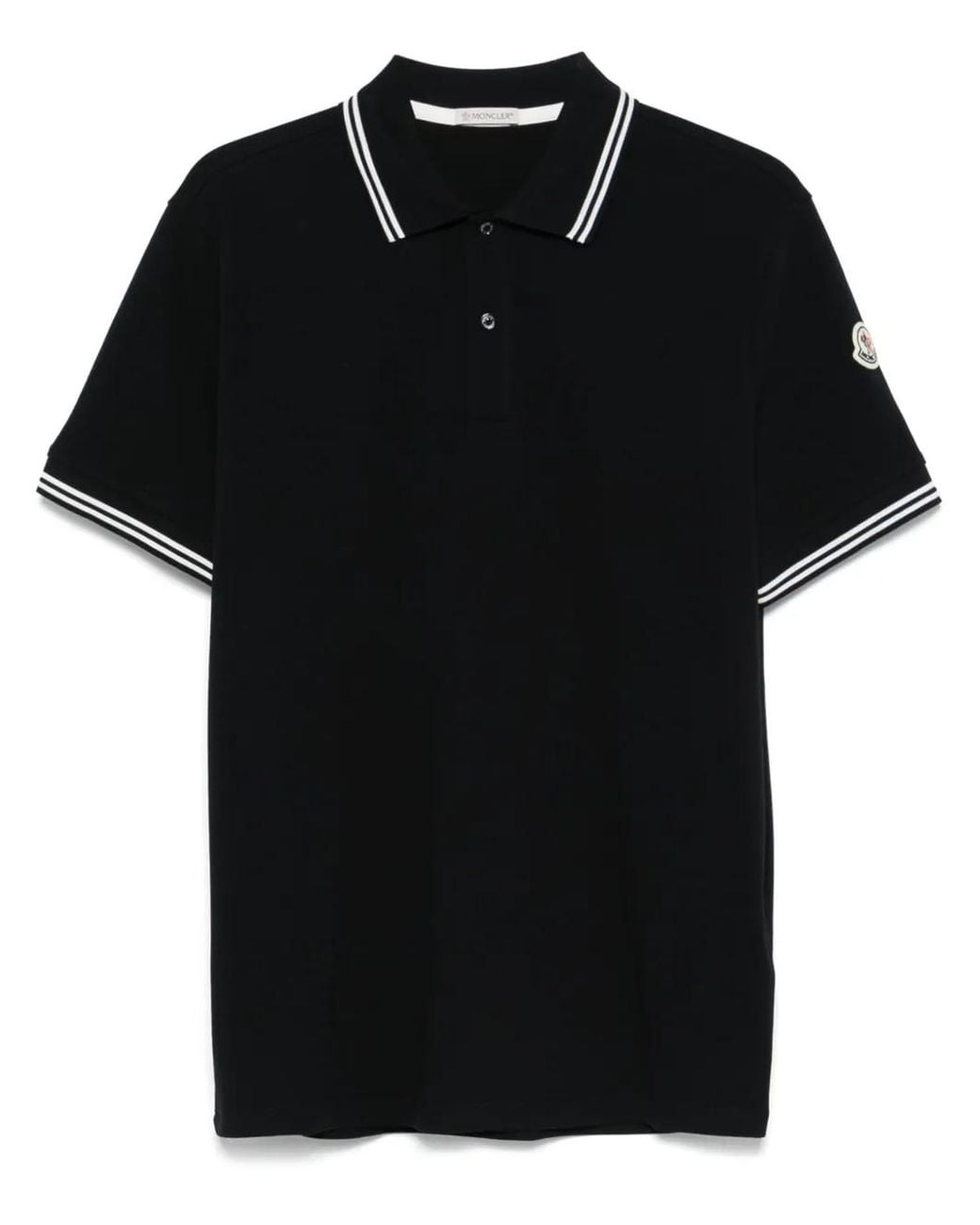 Moncler Poloshirt in het Black voor heren