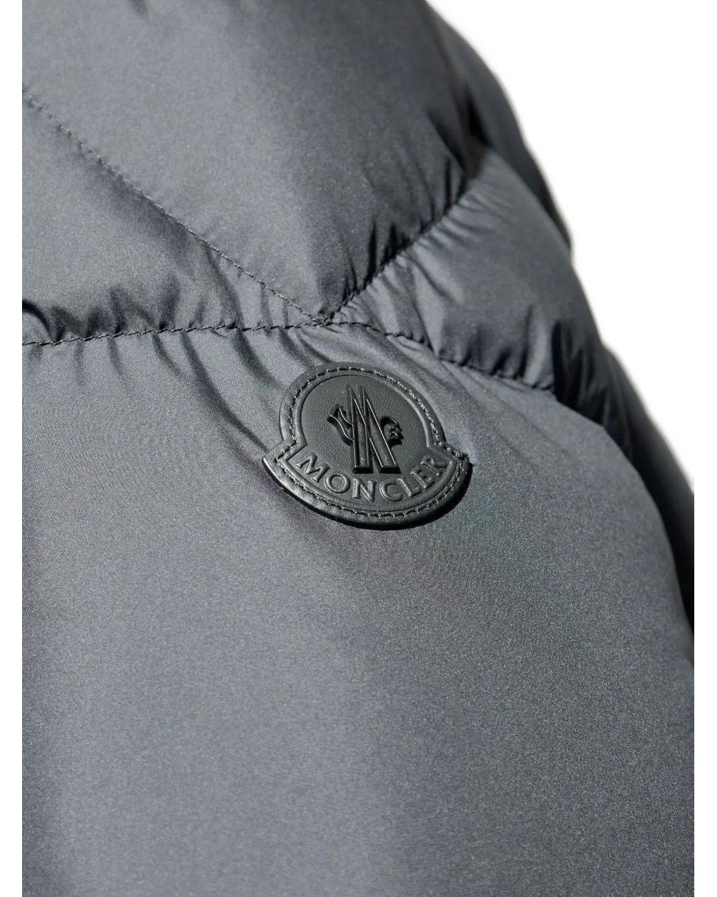 Plumífero Chinon Con Cuello Cuadrado Moncler de hombre de color Gray
