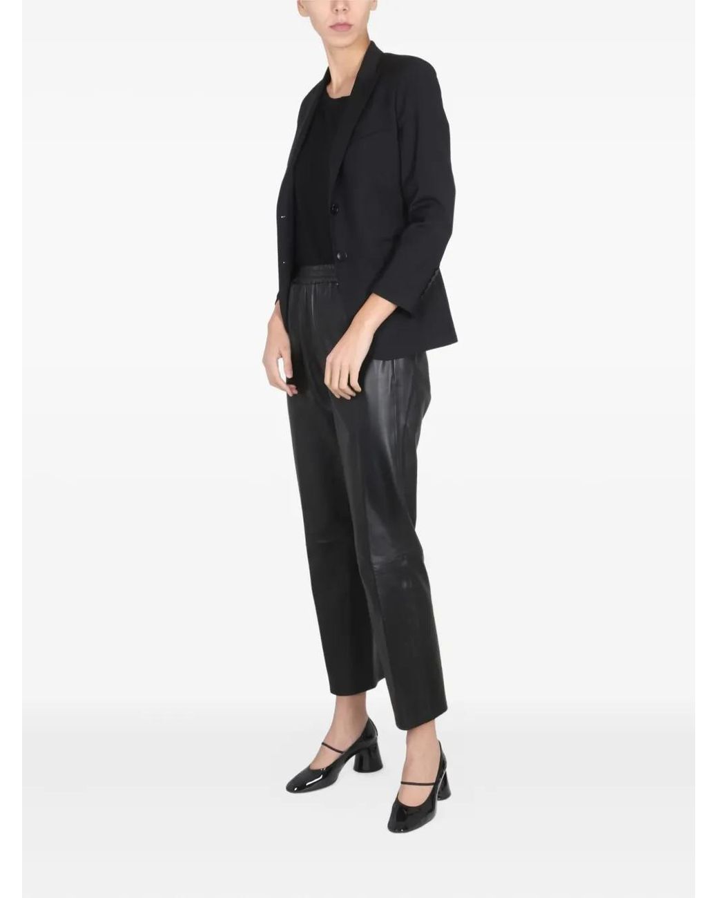 SAULINA Black Angelica Button Jacket