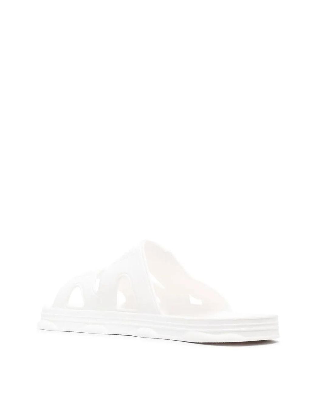 Gcds White Logo Slippers