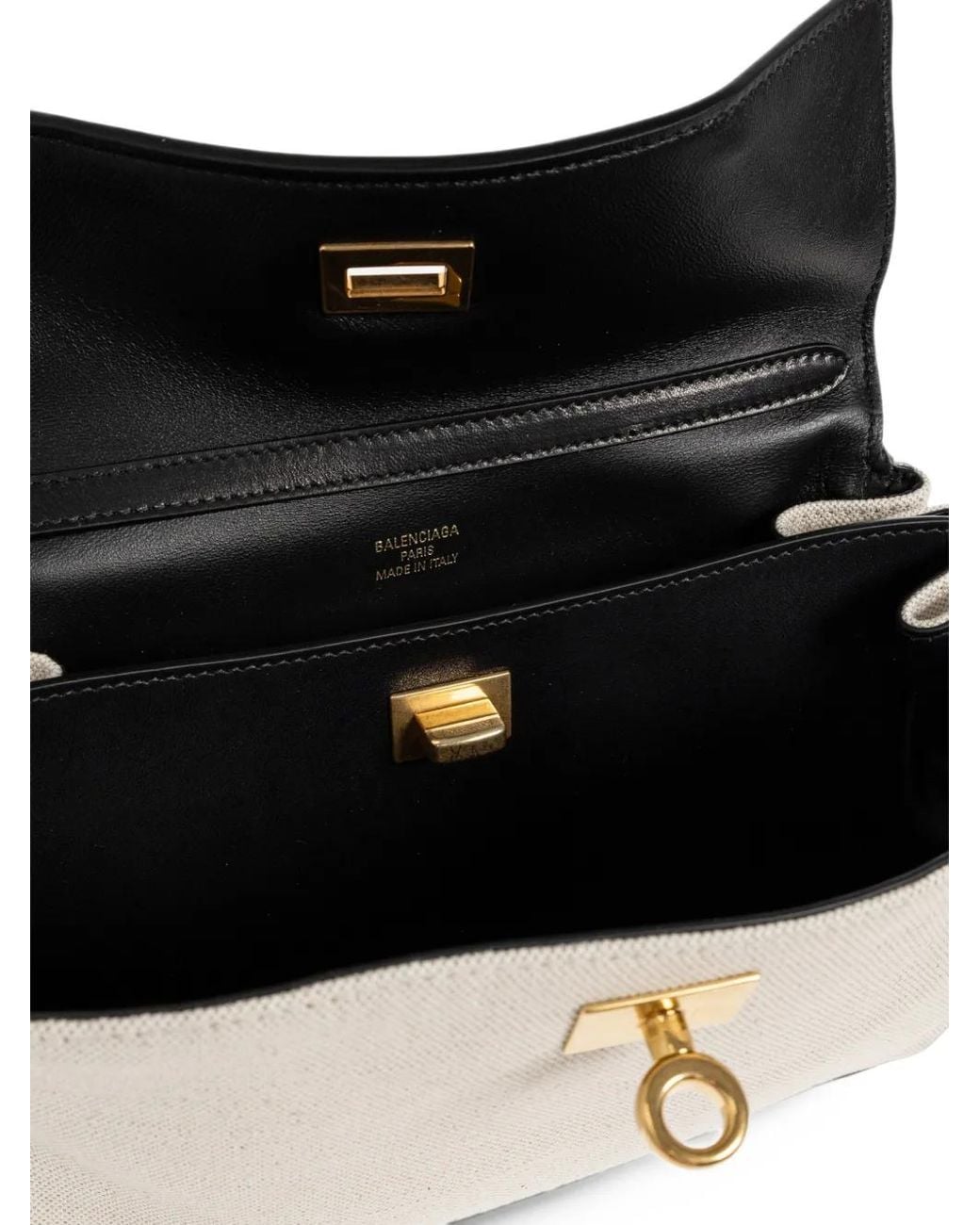 Balenciaga Natural Rodeo Handbag Small