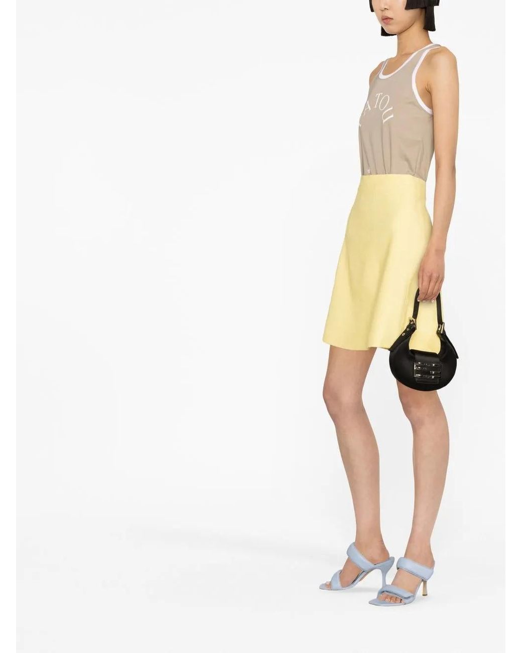 Patou Natural Logo-print Tank Top