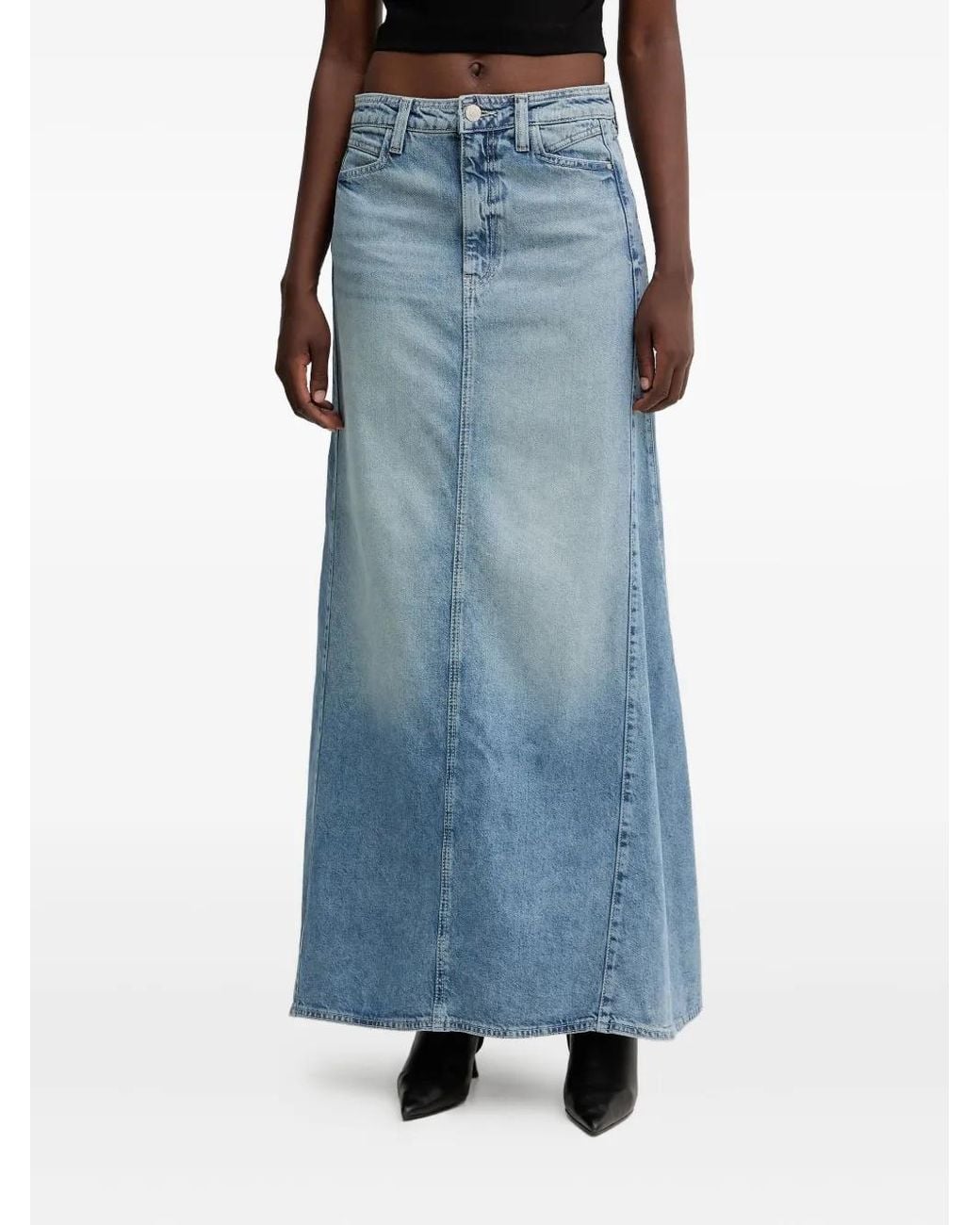 Gonna Lunga Denim di Guess in Blue