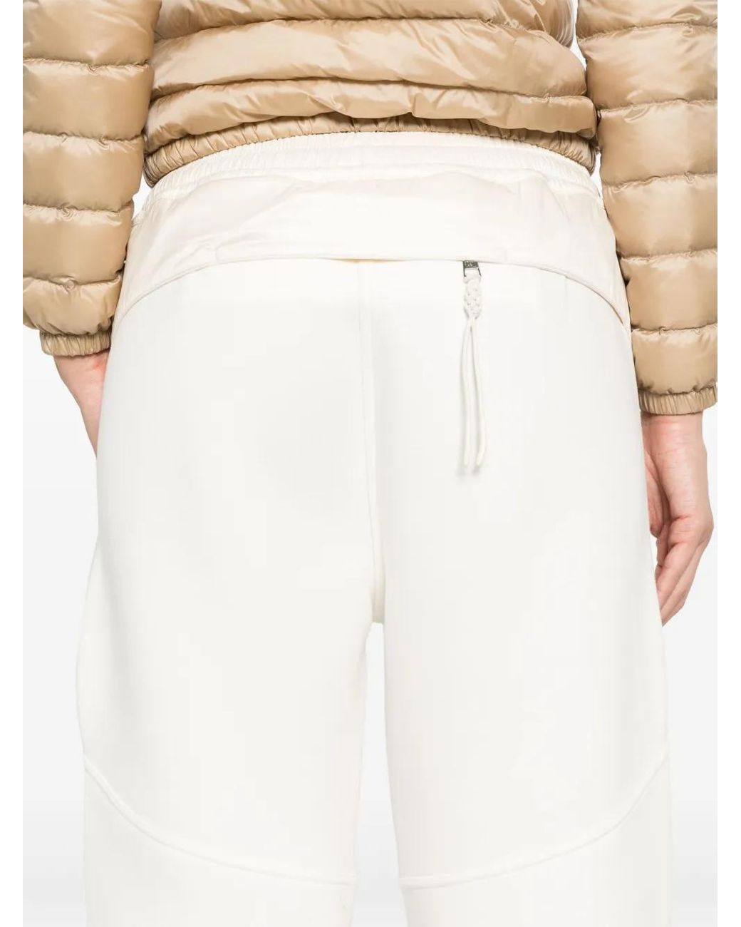 Moncler White Lunar New Year Patch Track Pants