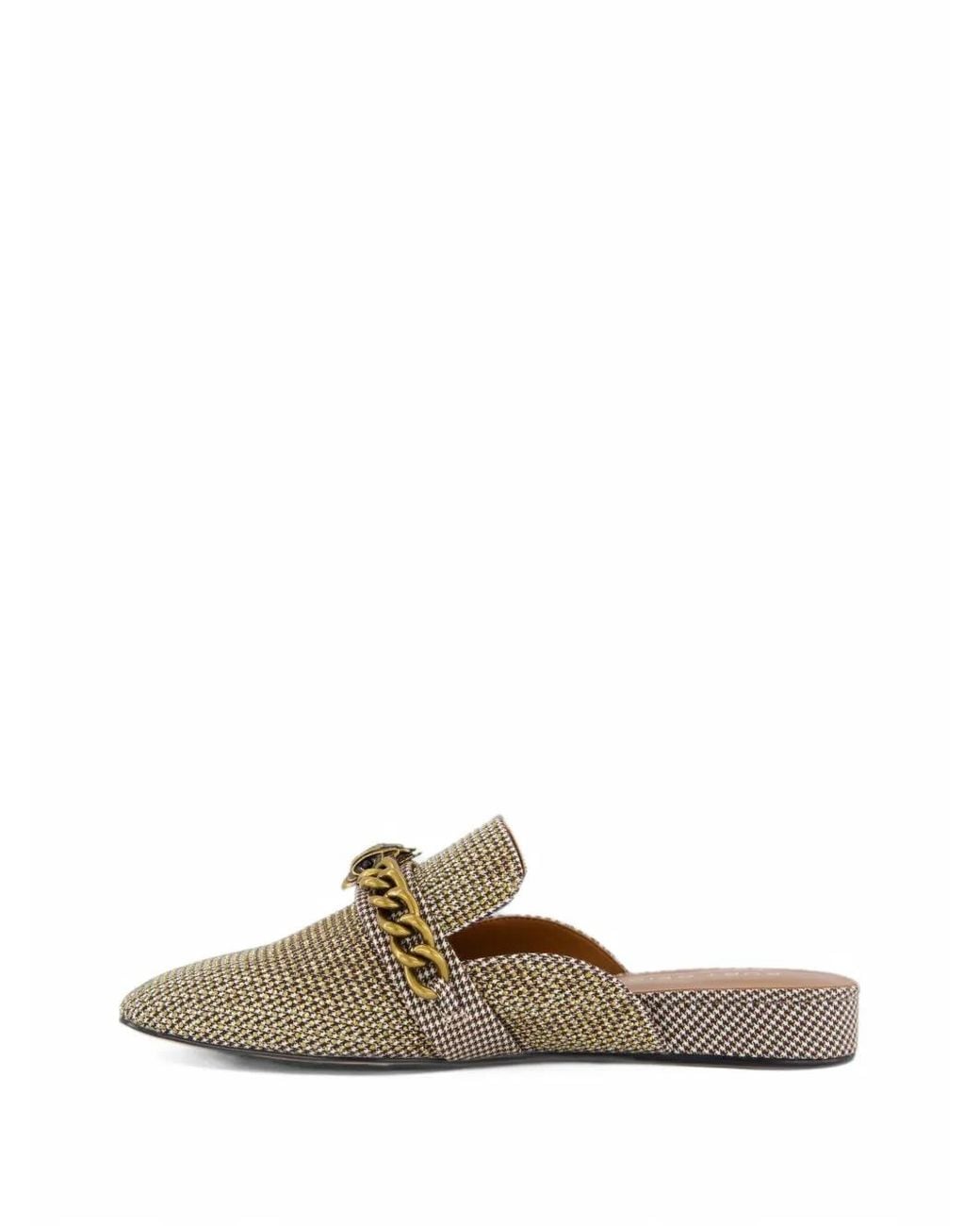 Kurt Geiger Multicolor Chelsea Chain-Link Mules