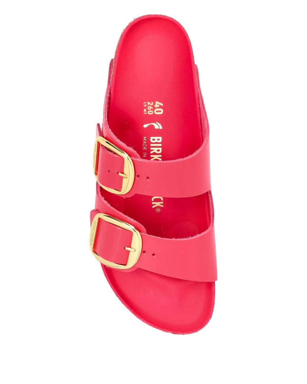 Birkenstock Pink Arizona Big Buckle Sandals