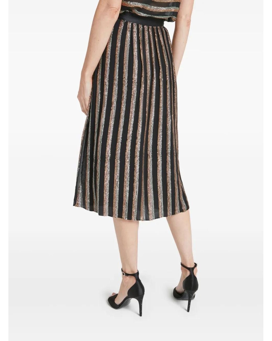 Temperley London Black Selena Skirt