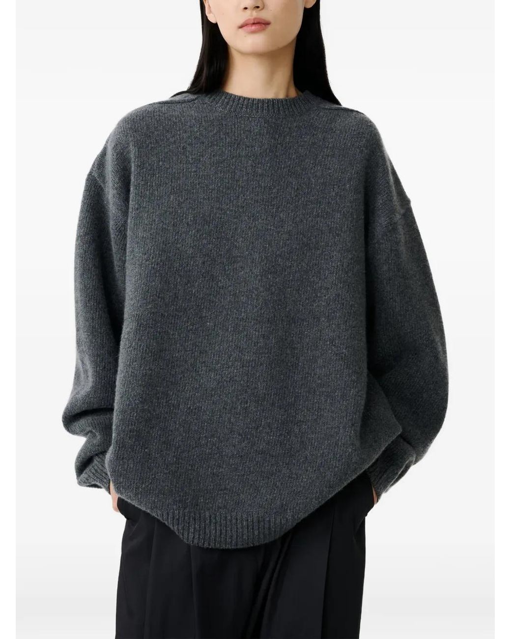 Pull Hemyl À Col Rond Studio Nicholson en coloris Gray