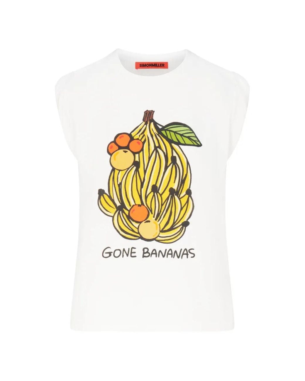 Simon Miller White Banana Mix Tank Top